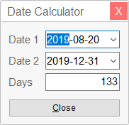 Date Calculator