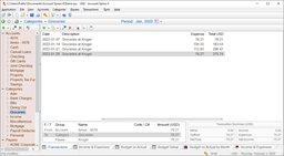 Category Transactions