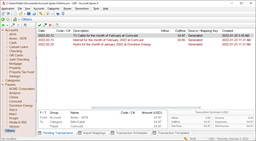 Pending Transactions