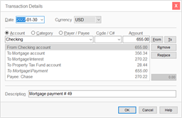 Split Transaction Details